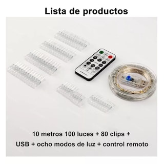 Foto 3 | Tendedero de Foto con Luz Eo Safe Imports Esi-17645 Transparente