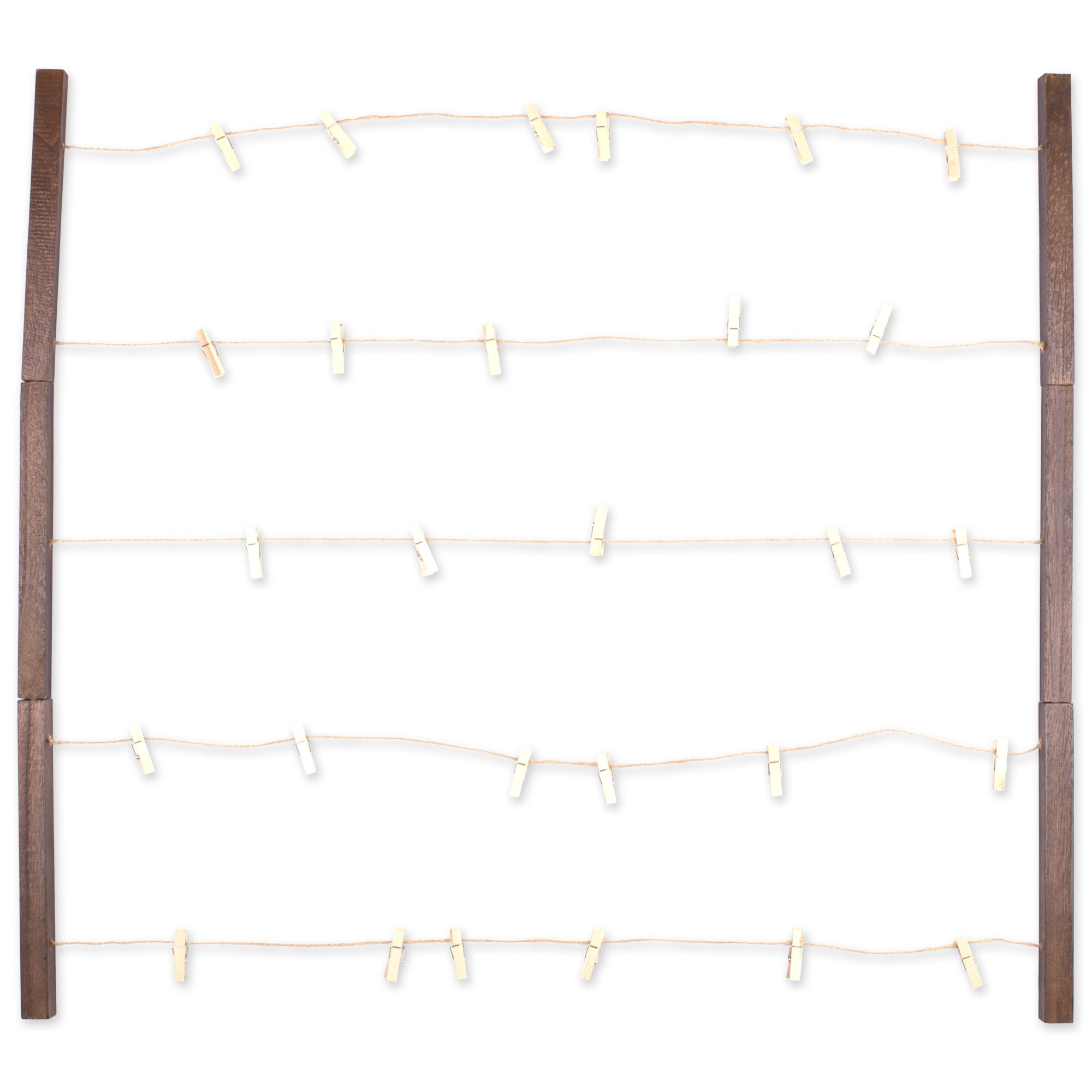Foto 1 | Colección De Fotos Dii Clothesline Collage Rustic Wood - Venta Internacional.