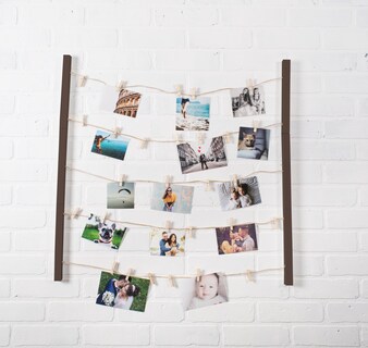 Foto 3 | Colección De Fotos Dii Clothesline Collage Rustic Wood - Venta Internacional.