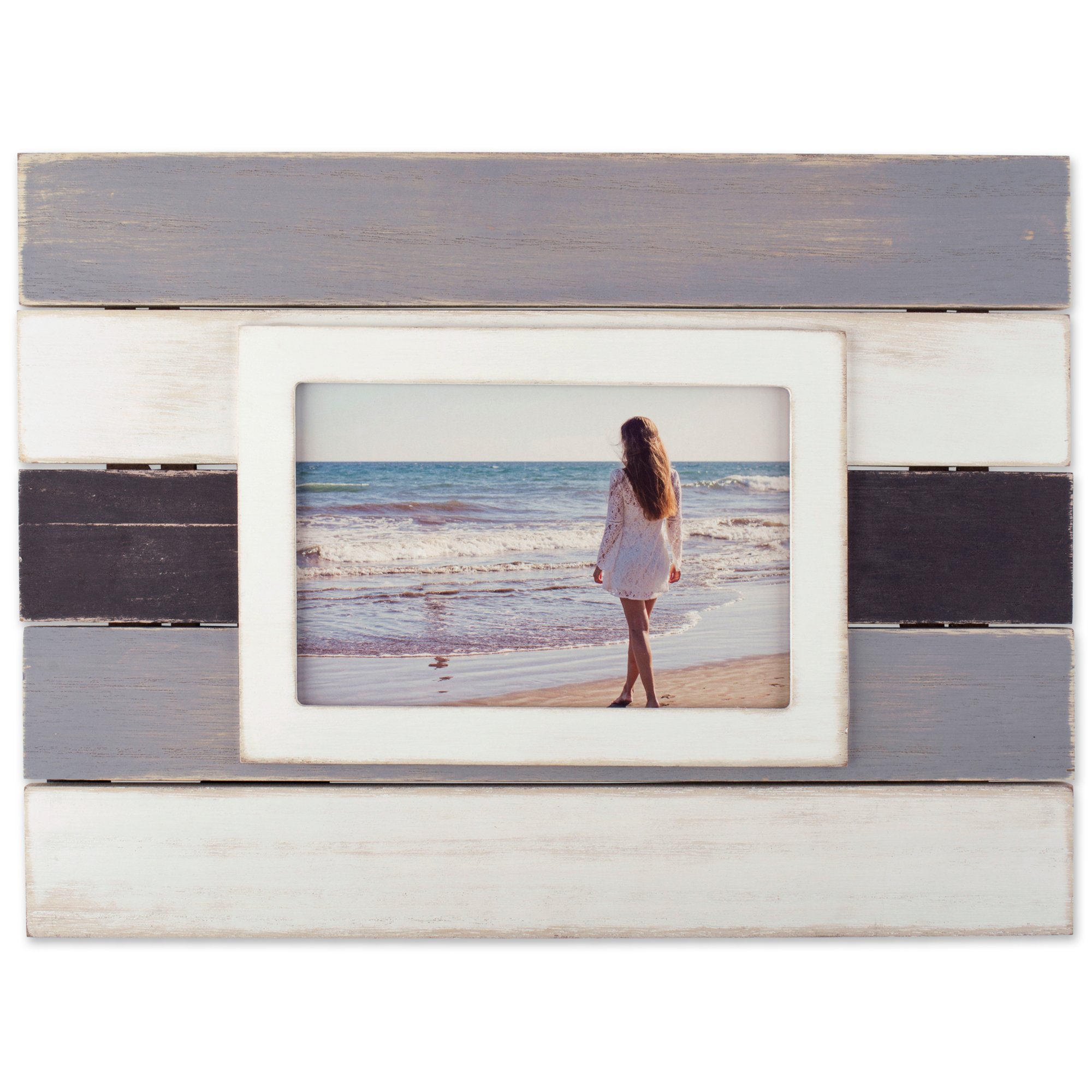Foto 2 pulgar | Marco De Fotos Dii Z01768 Rustic Farmhouse Shiplap, 10 X 15 Cm - Venta Internacional.