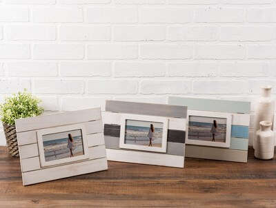 Foto 5 | Marco De Fotos Dii Z01768 Rustic Farmhouse Shiplap, 10 X 15 Cm - Venta Internacional.