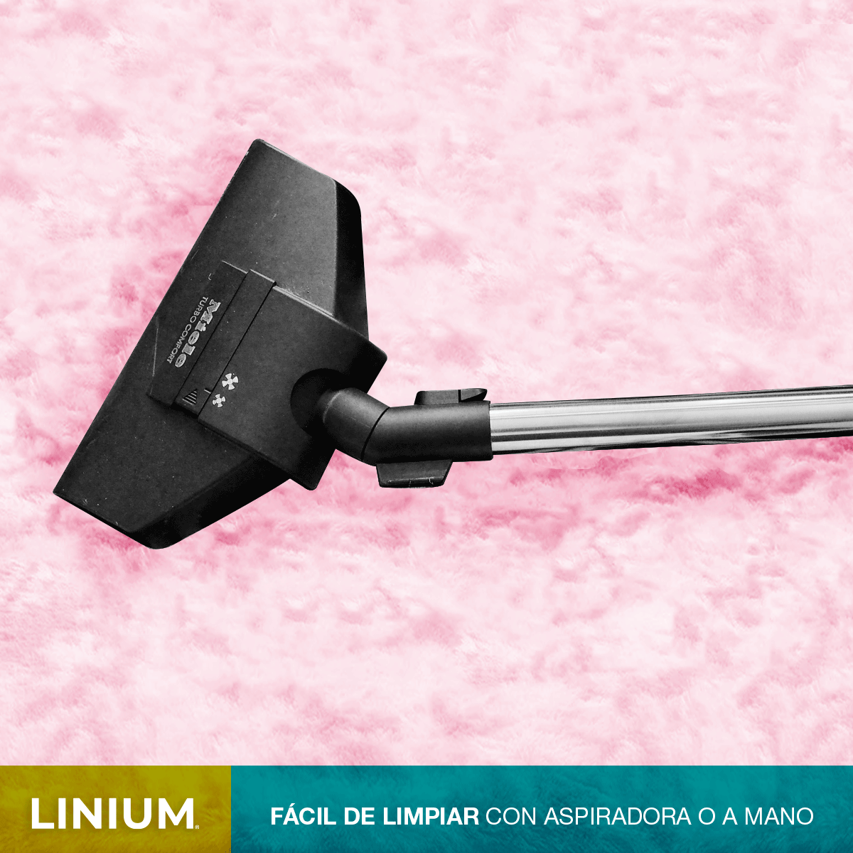 Foto 5 pulgar | Alfombra Tapete Suave Linium 160 X 120 Cm Rosa Palo