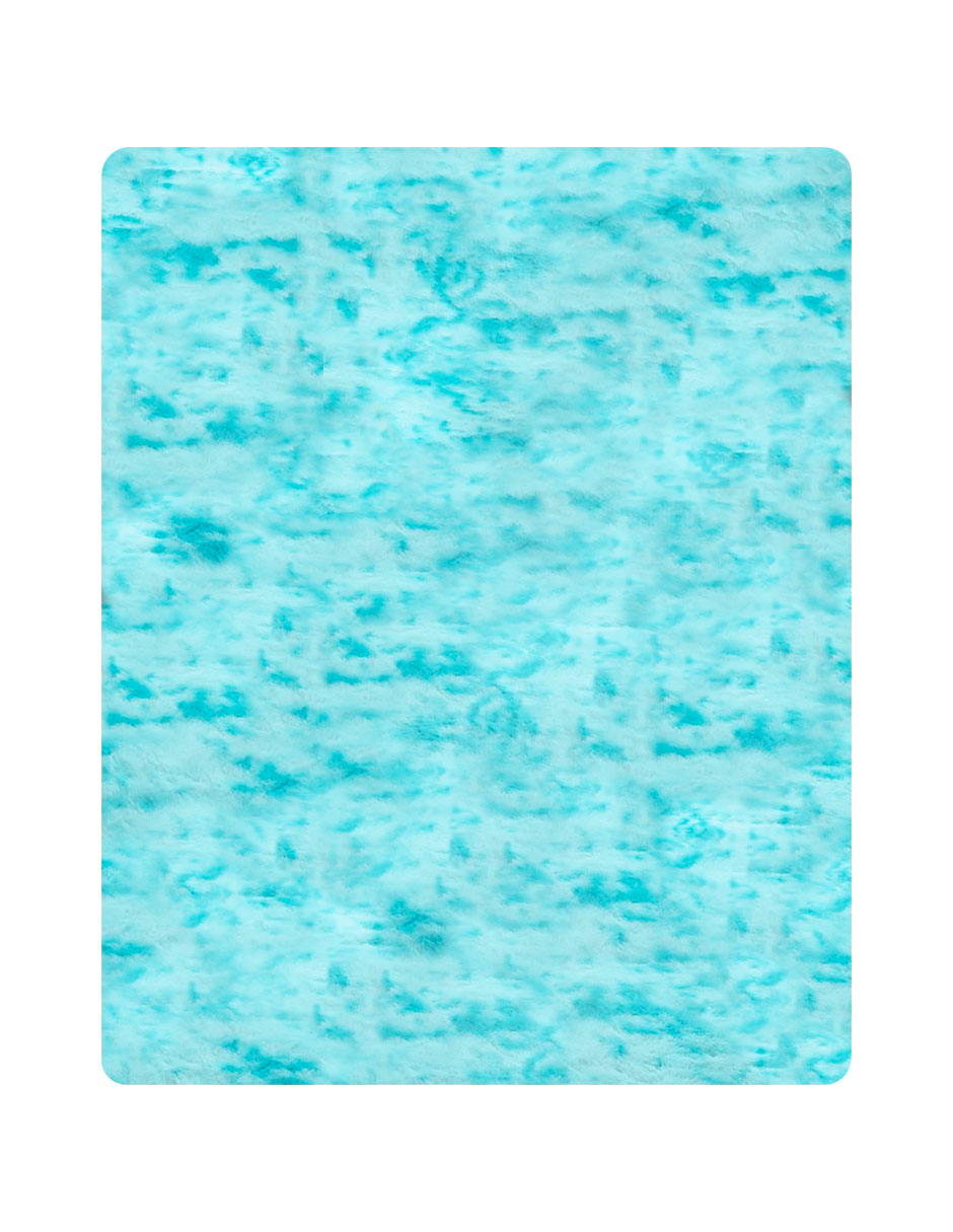Foto 2 pulgar | Alfombra Tapete Suave Linium 160 X 120 Cm Azul Claro