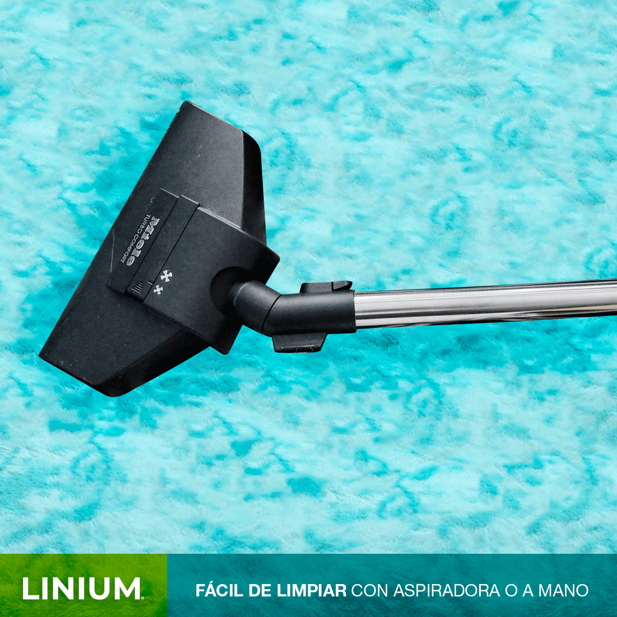 Foto 4 pulgar | Alfombra Tapete Suave Linium 160 X 120 Cm Azul Claro
