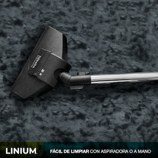 Foto 3 | Alfombra Tapete Suave Linium 160 X 120 Cm Negro