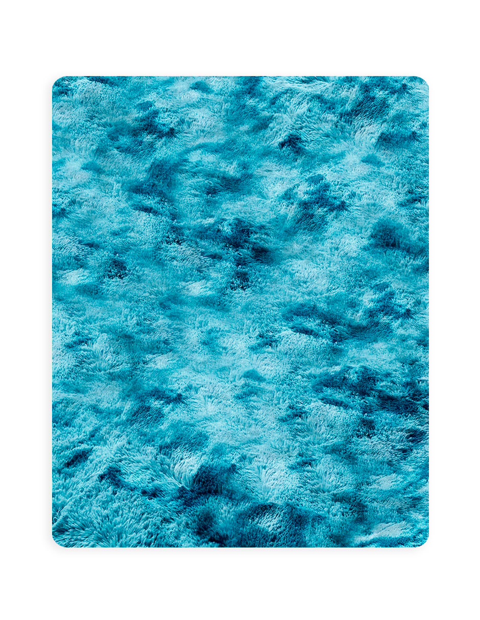 Foto 2 pulgar | Alfombra Tapete Suave Linium 160 X 120 Cm Azul