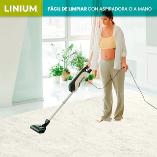 Foto 3 | Alfombra Tapete Linium Color Blanco Suave Premium