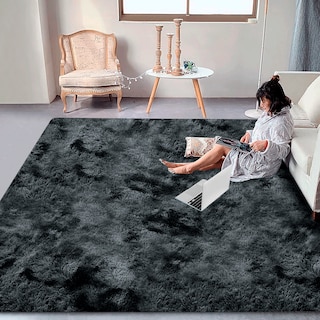 Foto 1 | Alfombra Tapete Linium Color Negro Suave Premium