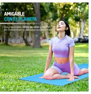 Foto 5 | Tapete de Yoga Redlemon de 9mm de Grosor con Correa de Transporte