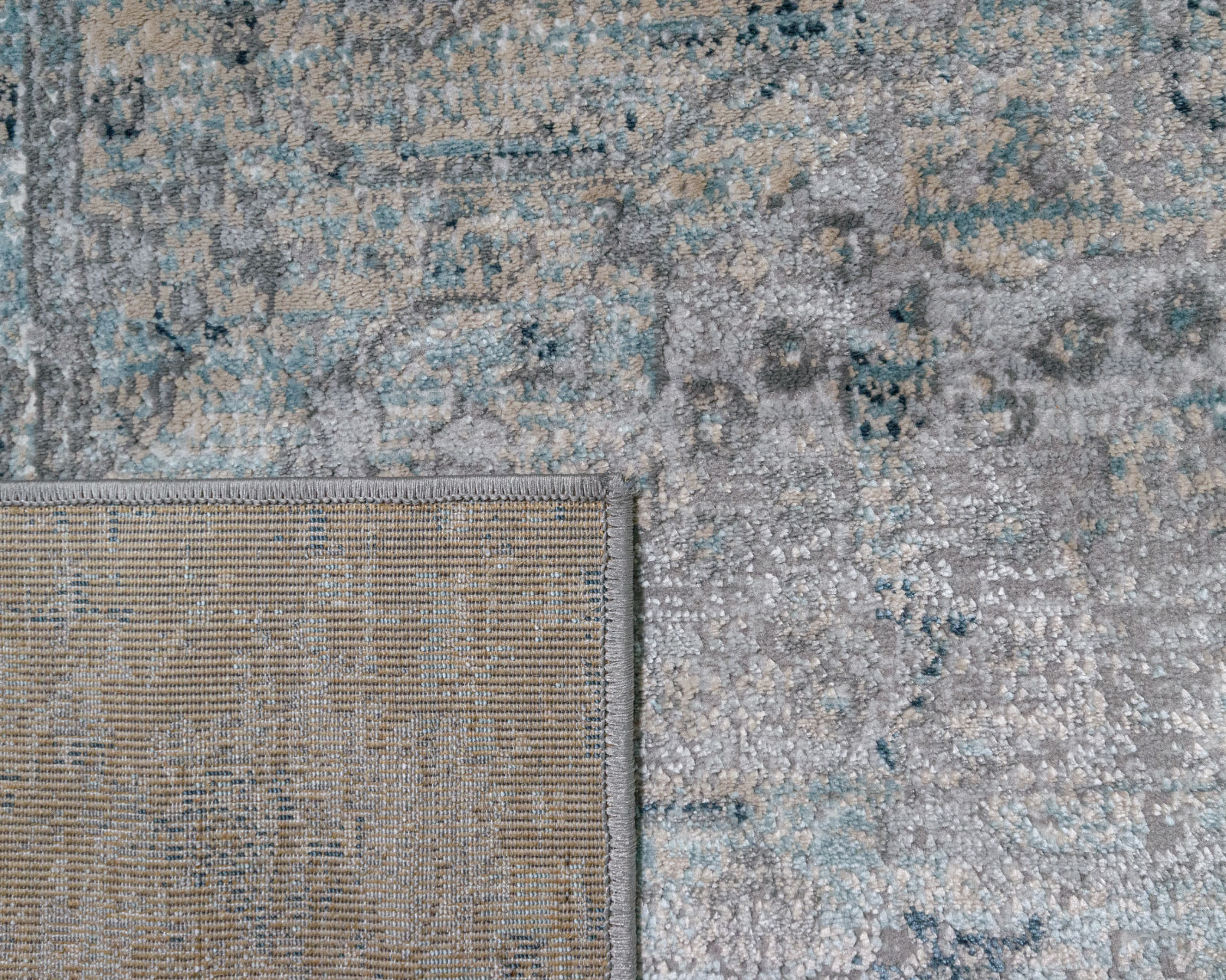 Foto 6 pulgar | Tapete Erzin T9010 Gris Crema 160x230