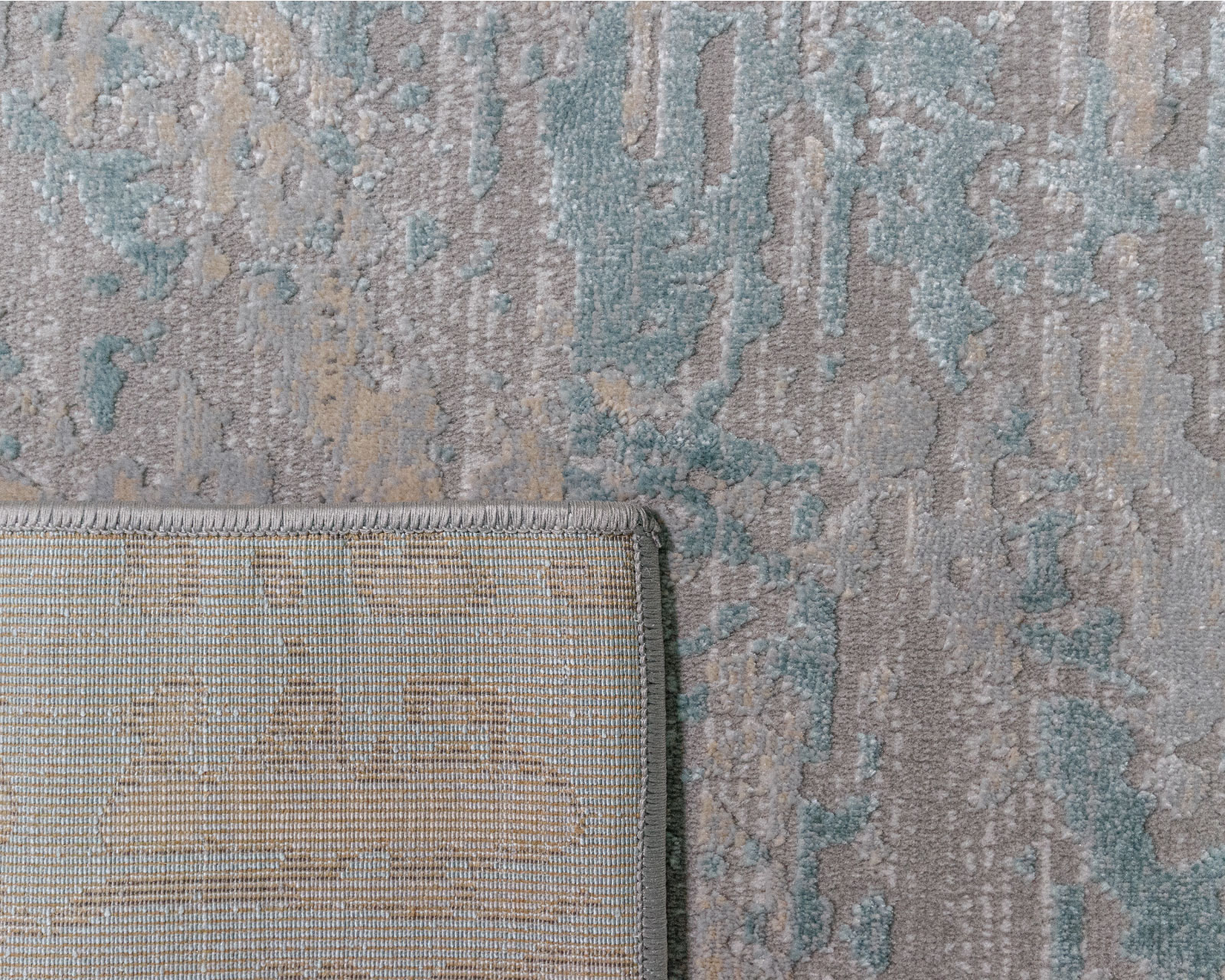 Foto 6 pulgar | Tapete Erzin T9006 Azul Crema 240x330