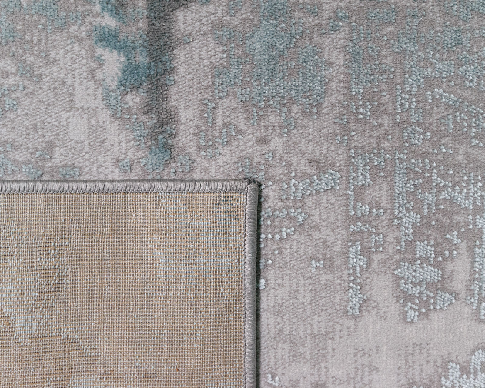 Foto 6 pulgar | Tapete Erzin T9007 Gris Gris 200x290