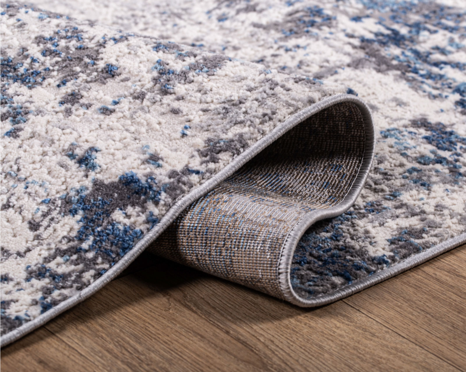 Foto 4 pulgar | Tapete Lavin Nida Azul Crema 240 x 330 cm
