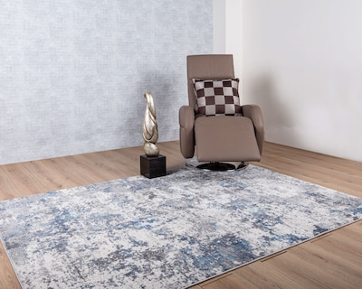 Foto 5 | Tapete Lavin Nida Azul Crema 240 x 330 cm