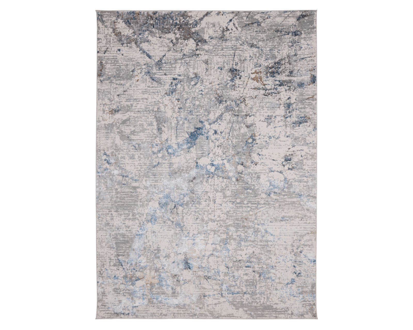 Foto 2 pulgar | Tapete Lavin Adara Crema Azul 160 x 230 cm