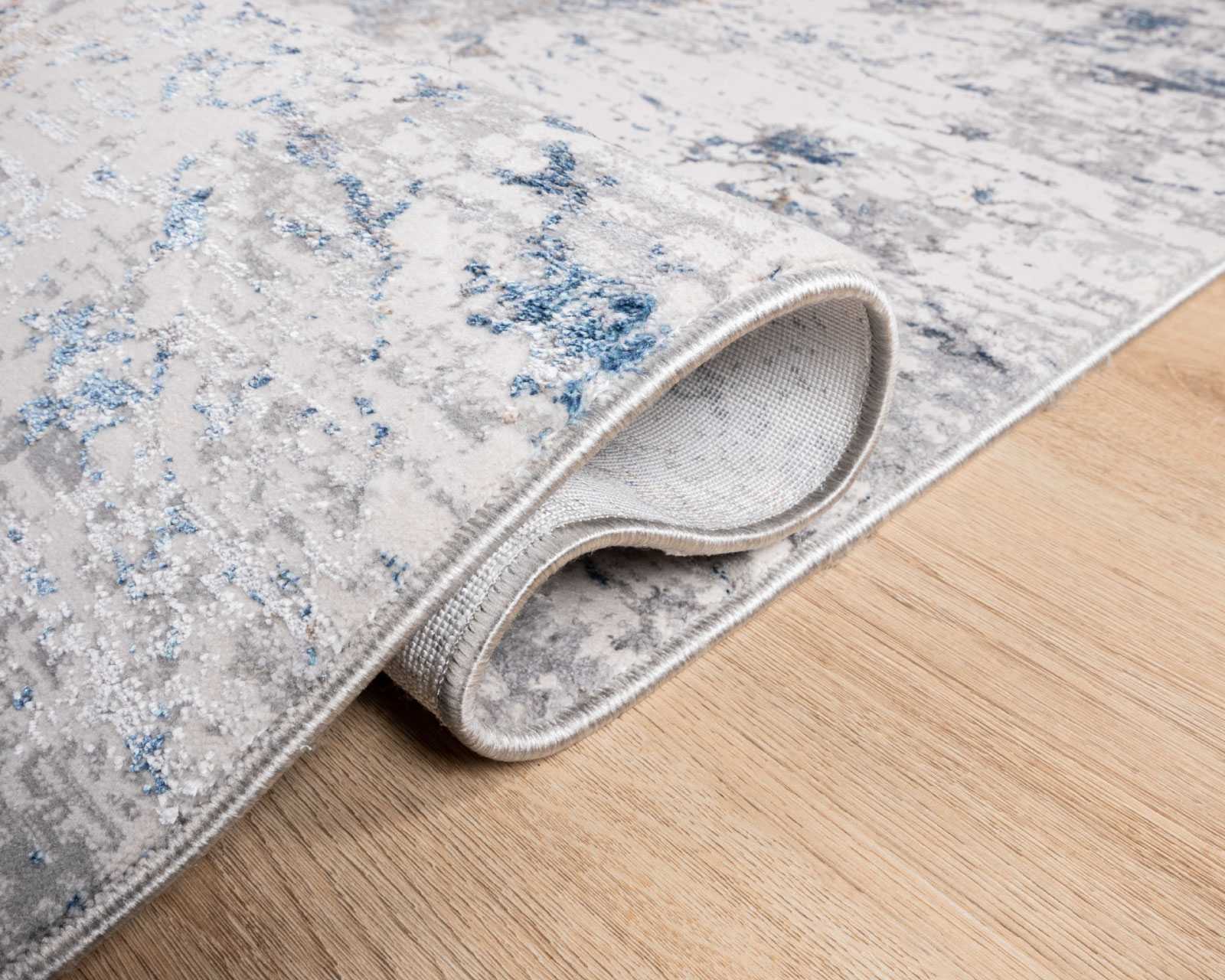 Foto 5 pulgar | Tapete Lavin Adara Crema Azul 160 x 230 cm
