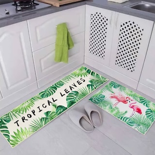 Foto 3 | 2 Tapetes De Cocina Tropical Ilios Innova