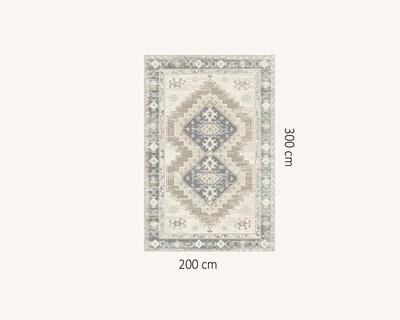 Foto 7 | Tapete Decorativo Houda Beige - 2 X 3