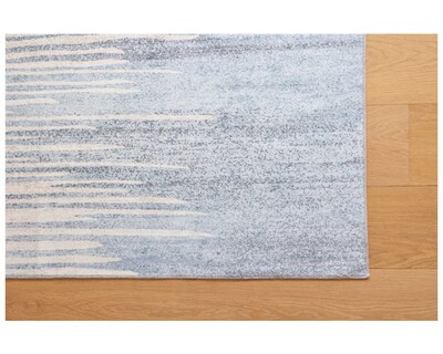 Foto 3 | Tapete Decorativo Saffron Looms Fergus Pewter 1.6 x 2.3 m
