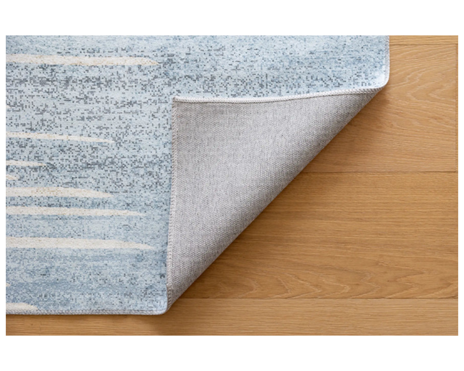 Foto 6 pulgar | Tapete Decorativo Saffron Looms Fergus Pewter 1.6 x 2.3 m