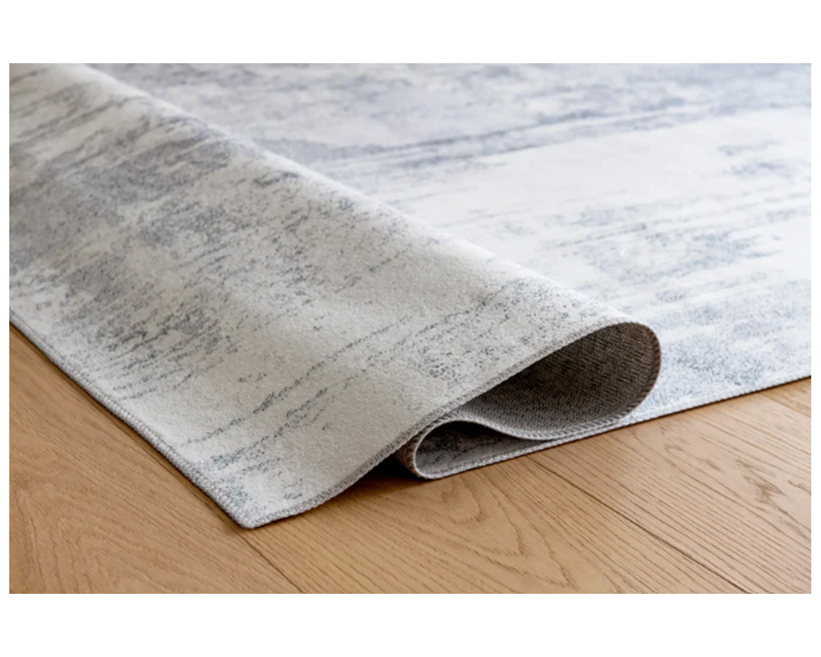 Foto 8 pulgar | Tapete Decorativo Saffron Looms Fergus Pewter 1.6 x 2.3 m