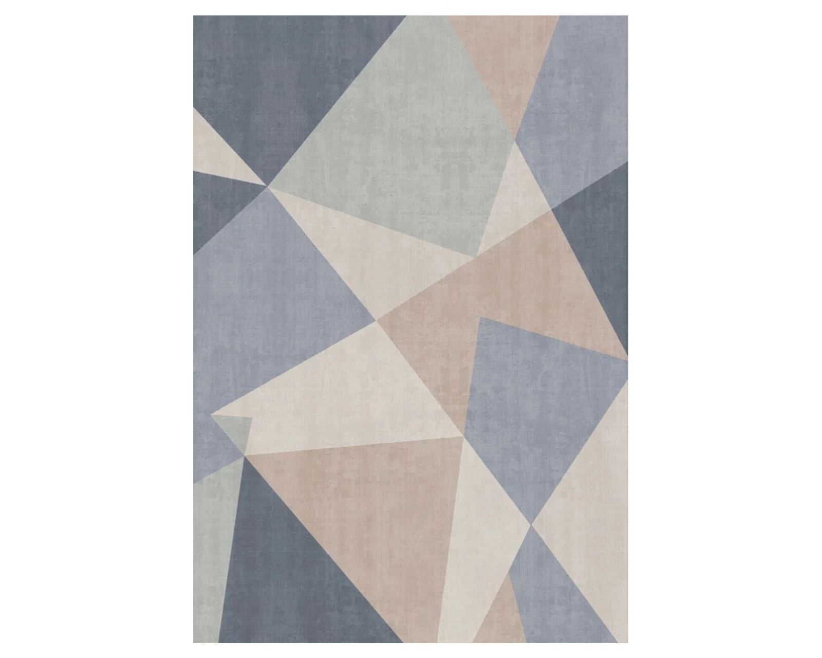 Foto 1 | Tapete Decorativo Triangle Multicolor - 2 X 3 M.
