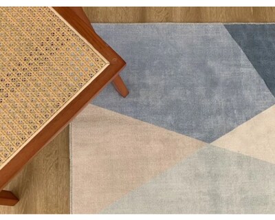 Foto 2 | Tapete Decorativo Triangle Multicolor - 2 X 3 M.