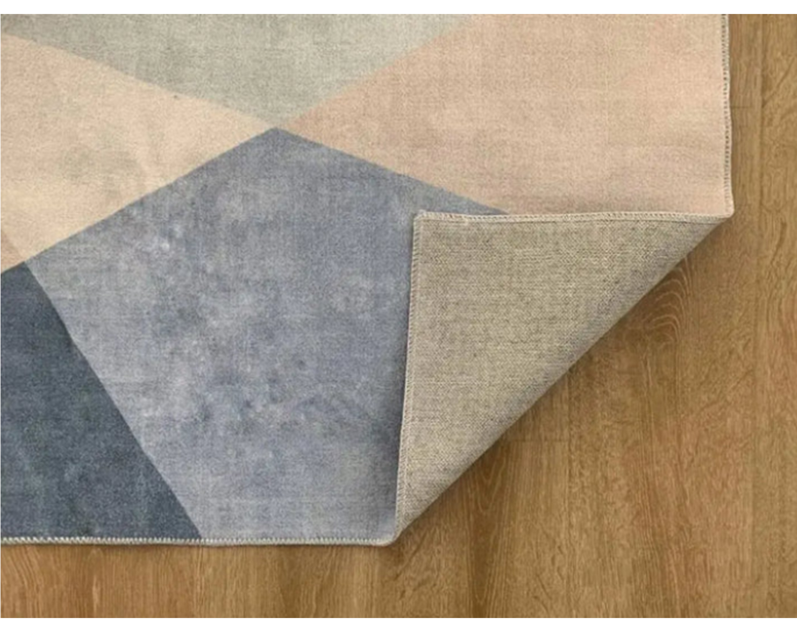 Foto 6 pulgar | Tapete Decorativo Triangle Multicolor - 2 X 3 M.
