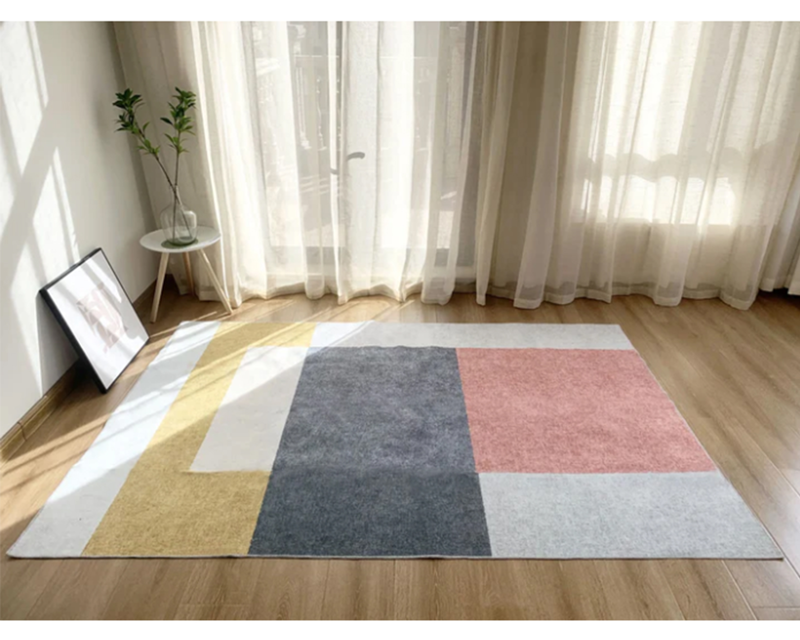 Foto 6 pulgar | Tapete Decorativo Cubism Multicolor - 2 X 3 M.