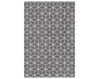 Foto 1 | Tapete Decorativo Saffron Looms Gris de 2 x 3 m