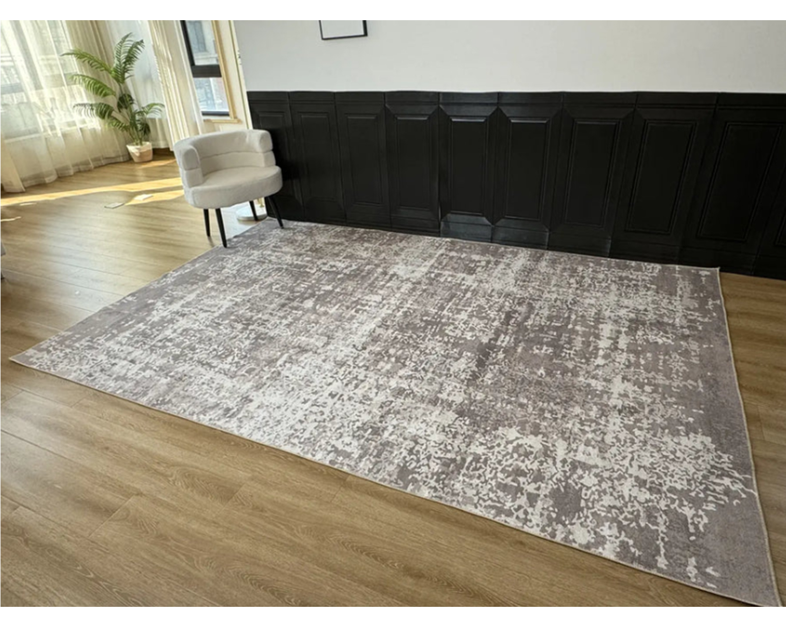 Foto 2 | Tapete Decorativo Nausi Silver 2x3 m