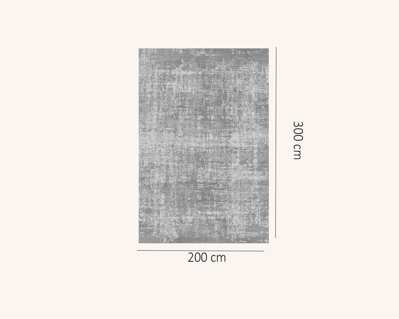 Foto 8 | Tapete Decorativo Nausi Silver 2x3 m