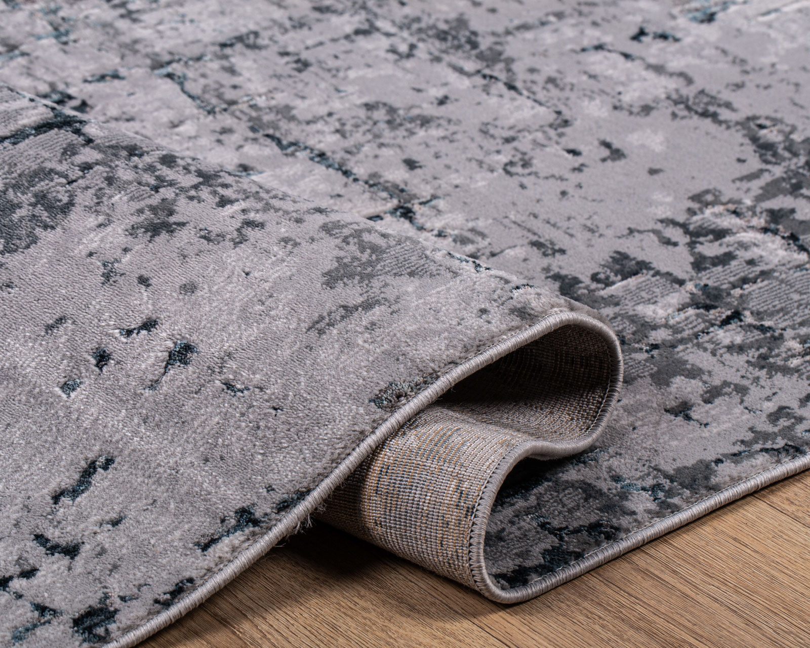 Foto 5 pulgar | Tapete Alfombra Berna U3012 Gris Gris 240x330 Cm