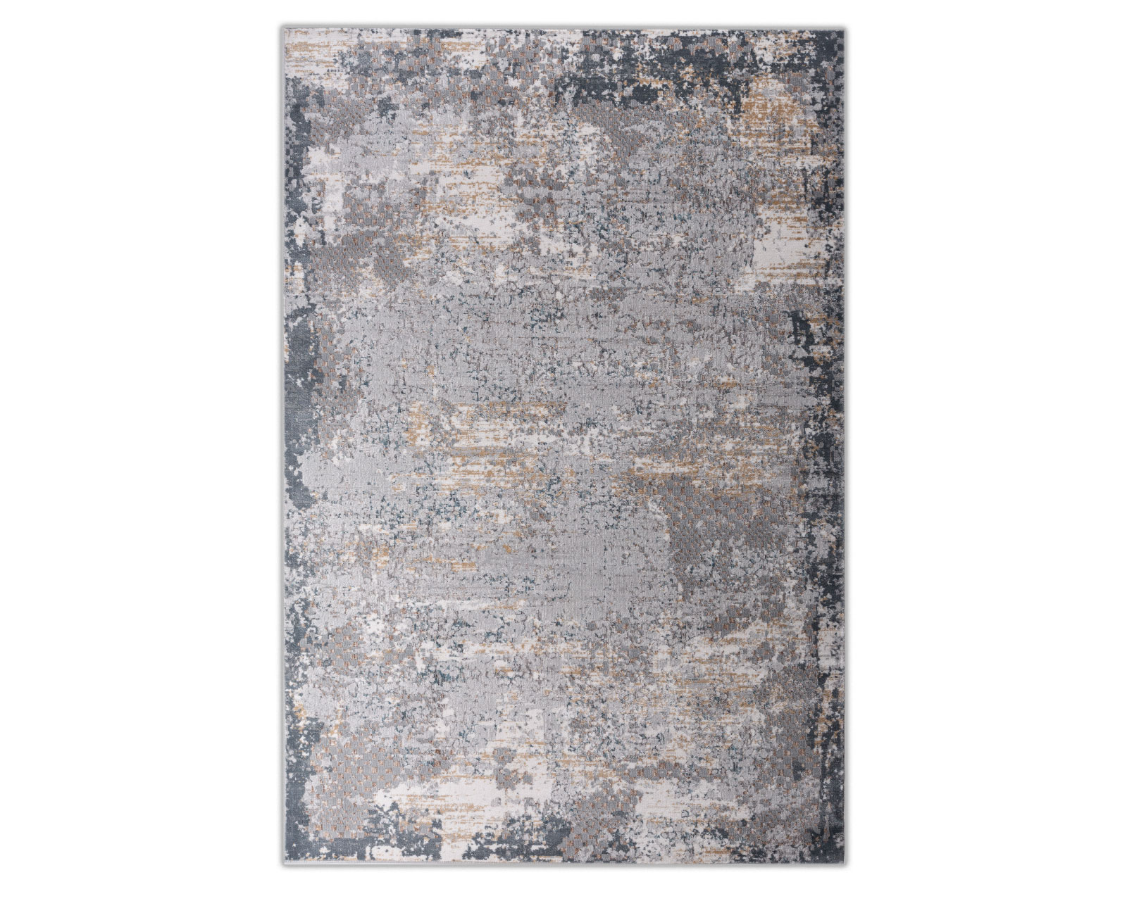 Tapete Alfombra Berna U3008 Gris Gris Oro 240x330 Cm