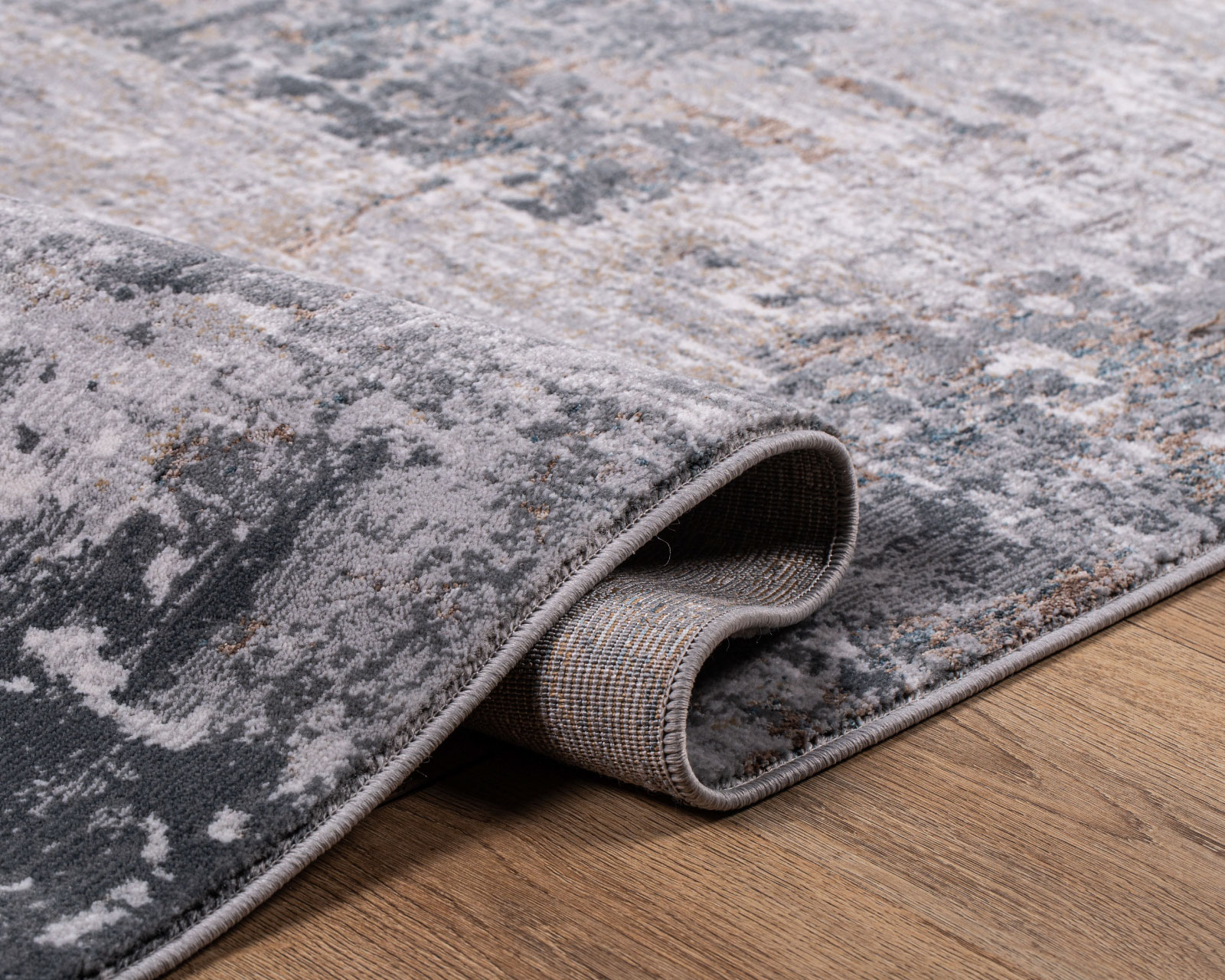 Foto 5 pulgar | Tapete Alfombra Berna U3010 Gris Gris 240x330 Cm