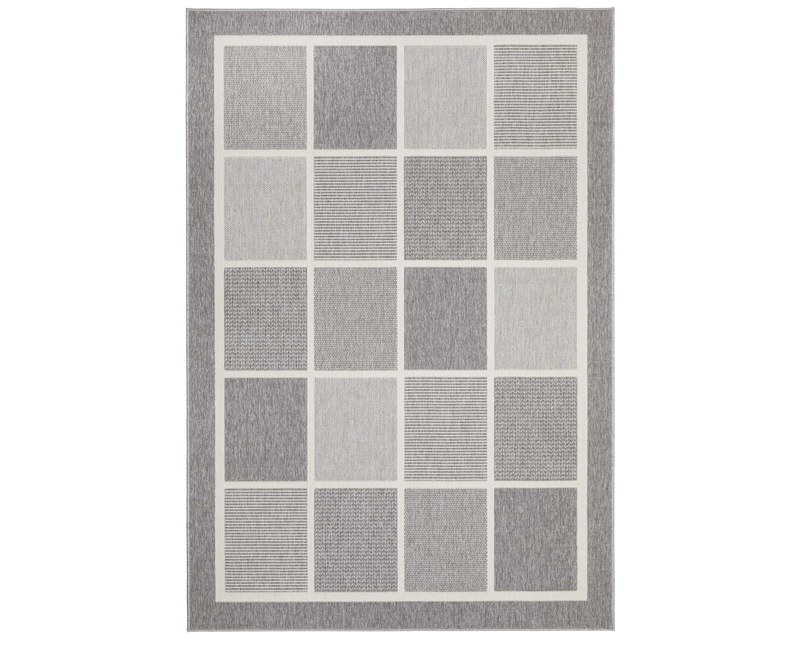Foto 1 | Tapete Decorativo Relax Gris 200x290 Cm