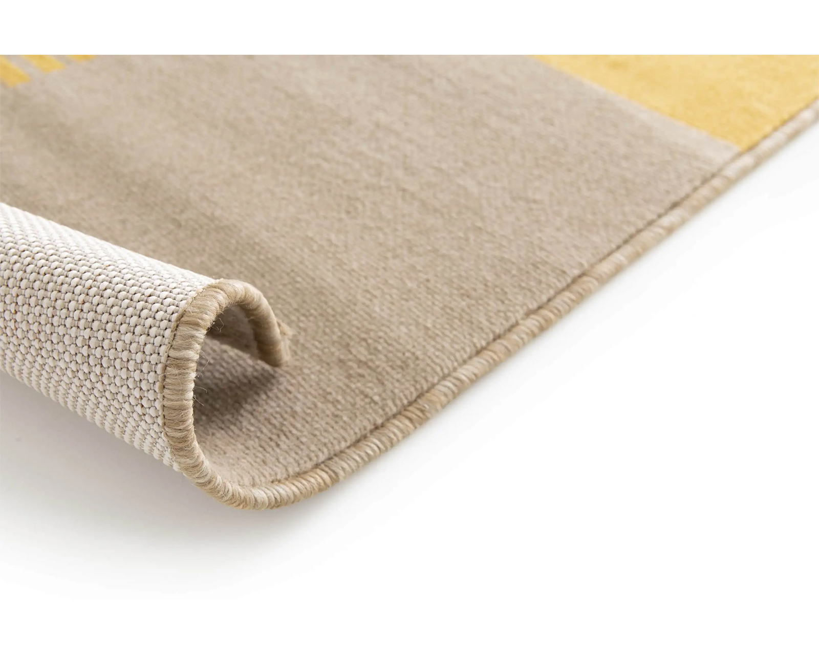 Foto 4 pulgar | Tapete Decorativo Ray Amarillo 120x170 Cm
