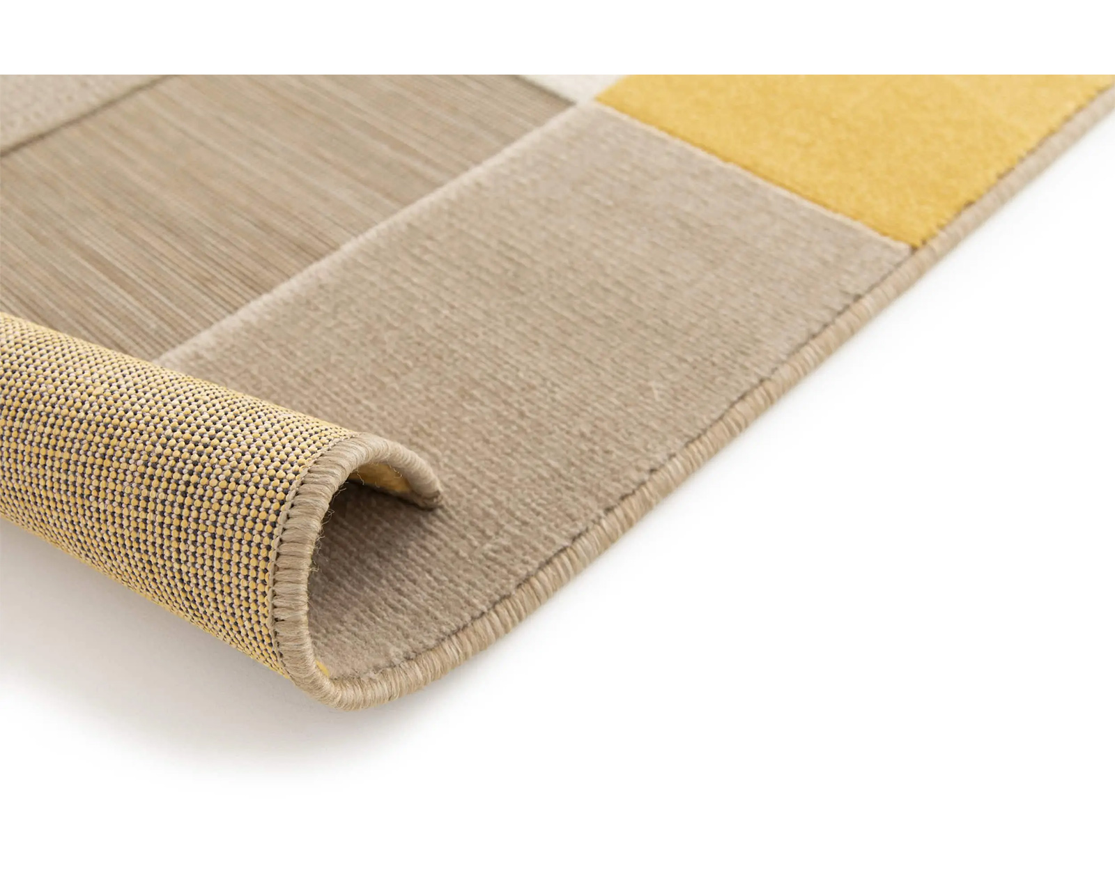 Foto 7 pulgar | Tapete Decorativo Ray Amarillo 120x170 Cm