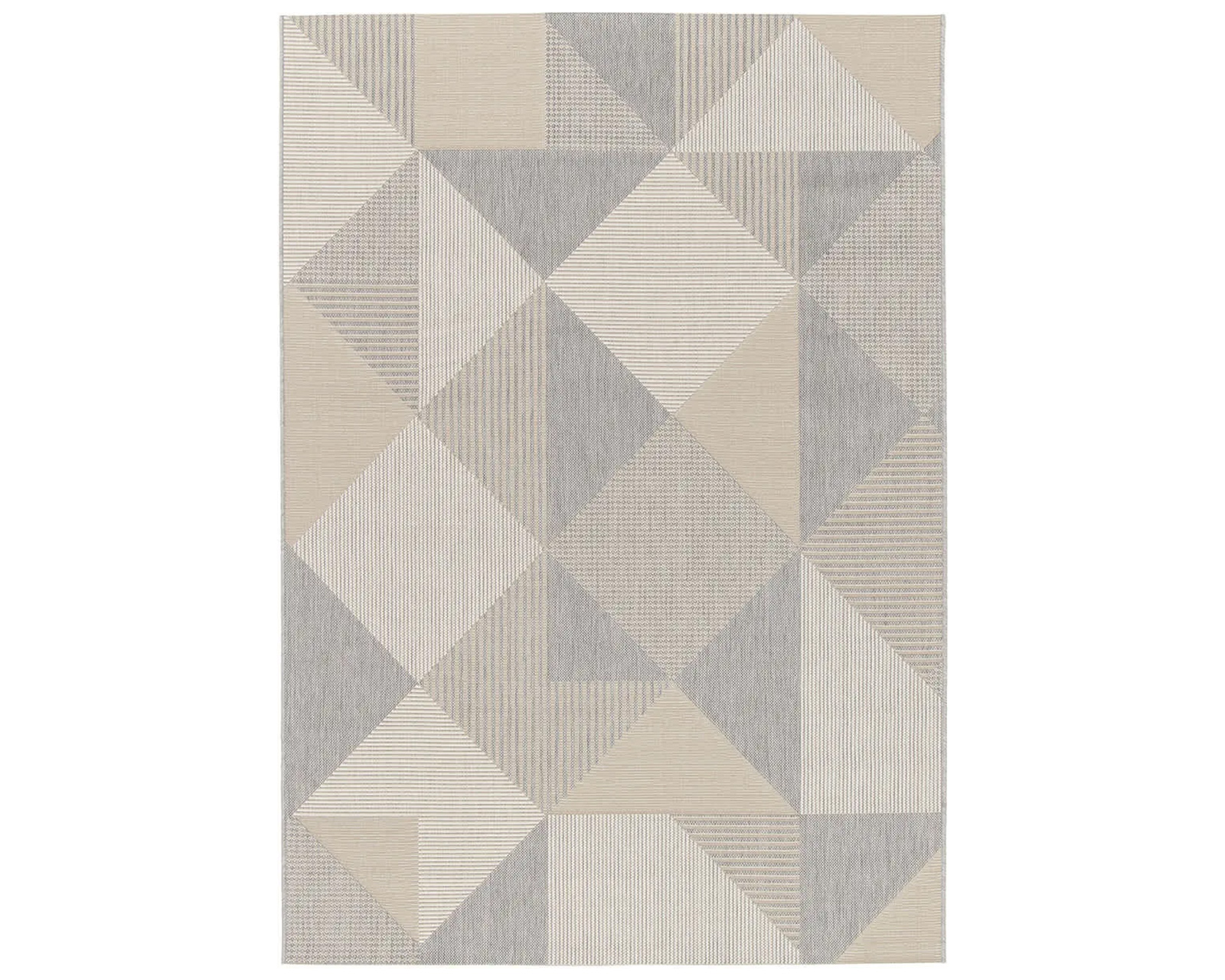 Foto 2 pulgar | Tapete Decorativo Leaf 719 Beige/gris 160x230 Cm