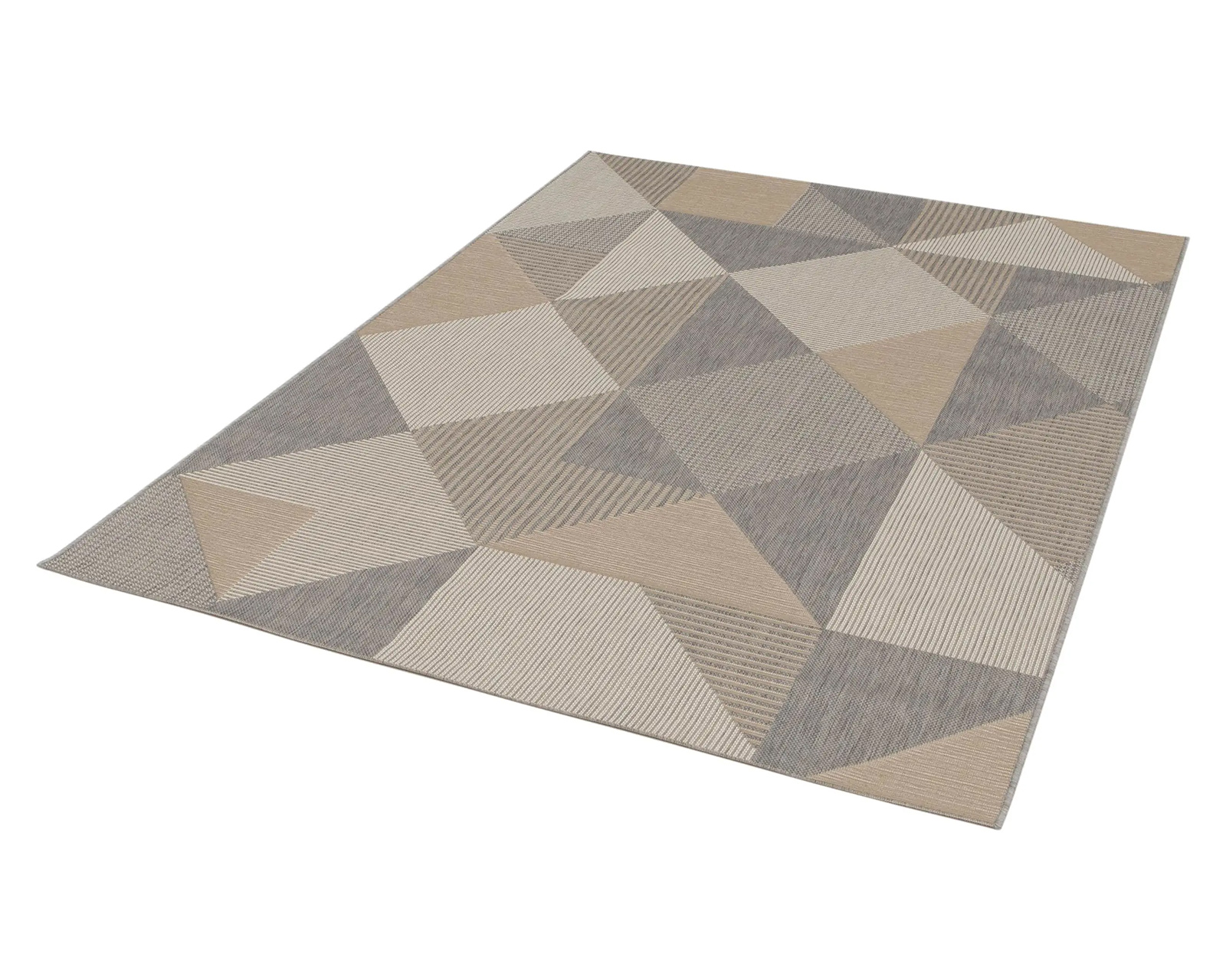 Foto 4 pulgar | Tapete Decorativo Leaf 719 Beige/gris 160x230 Cm