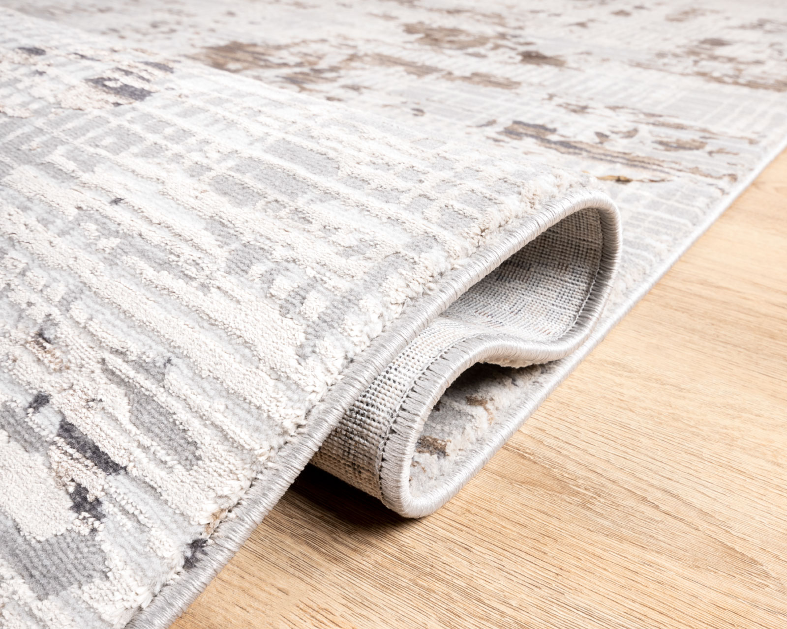 Foto 3 pulgar | Tapete Decorativo Delme T5155 Gris Crema Oro 240*330