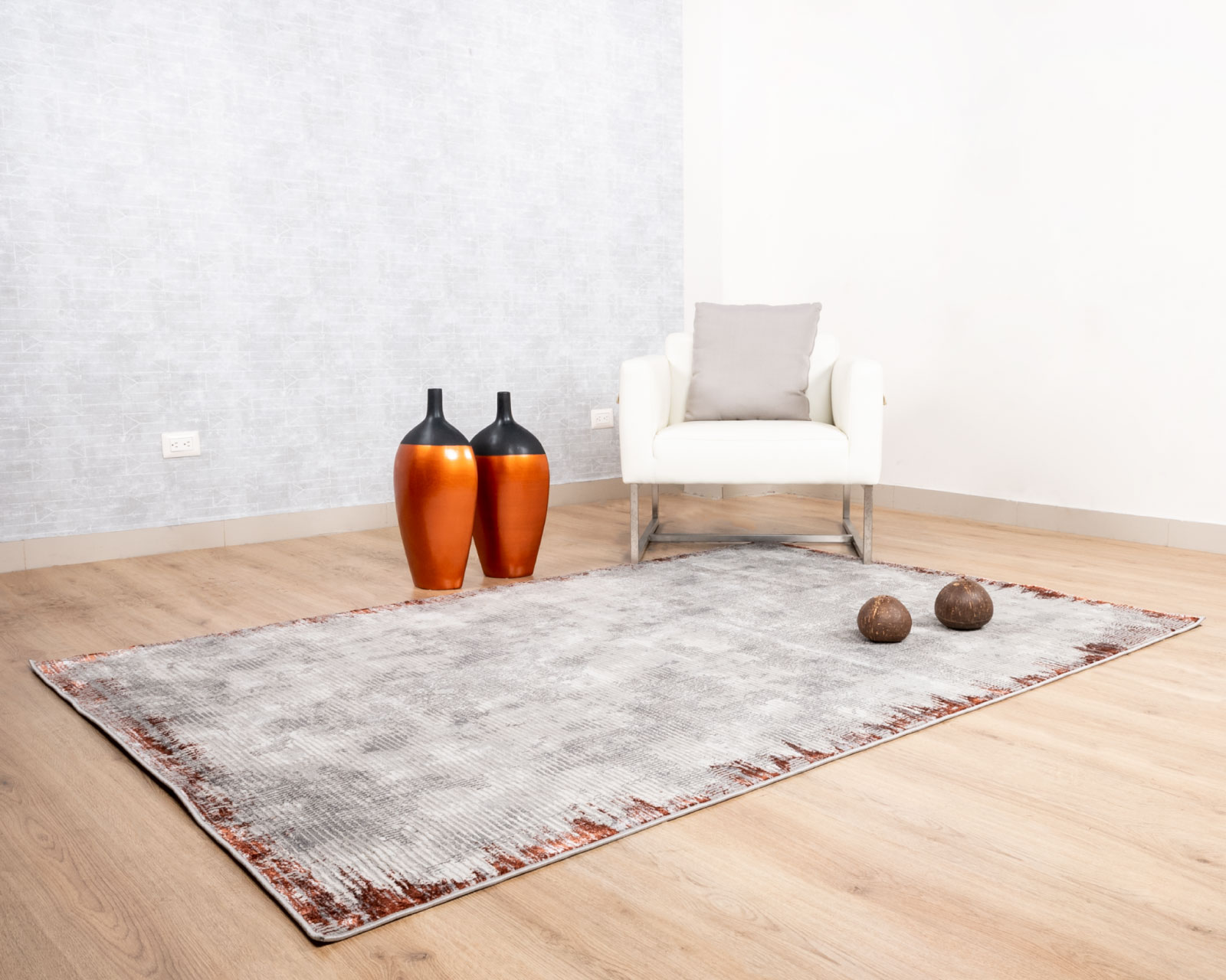 Foto 6 pulgar | Tapete Decorativo Delme T5150 Gris Gris Coral 240*330