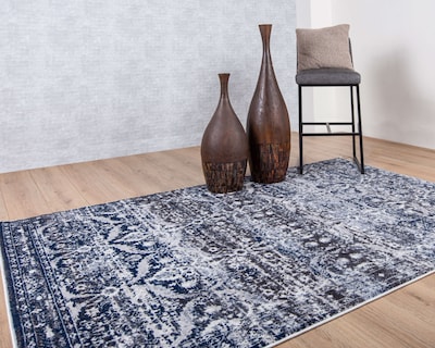 Foto 3 | Tapete Decorativo Varese T2155 Gris Crema 200*290