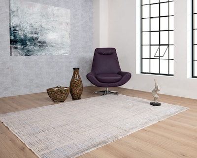 Foto 4 | Tapetes Decorativo Tebas T2228 Crema Gris 330*240