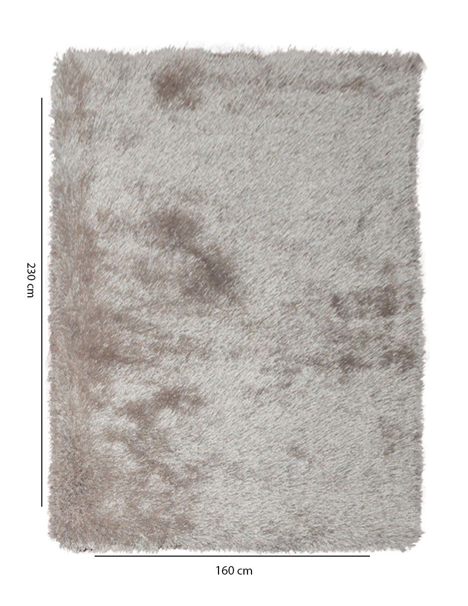Foto 5 pulgar | Alfombra Decorativa Tapete Beige Sala De Estar 160 X 225 Cm