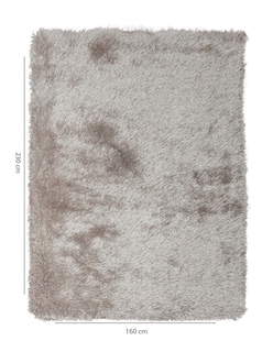 Foto 4 | Alfombra Decorativa Tapete Beige Sala De Estar 160 X 225 Cm