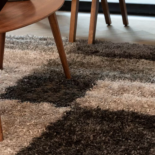 Foto 5 pulgar | Alfombra Tapete 160 X 225 Cm Gris Decorativa Hogar