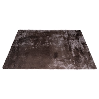 Foto 1 | Alfombra De Sala Chocolate 160cm X 110cm Para Casa Y Oficina