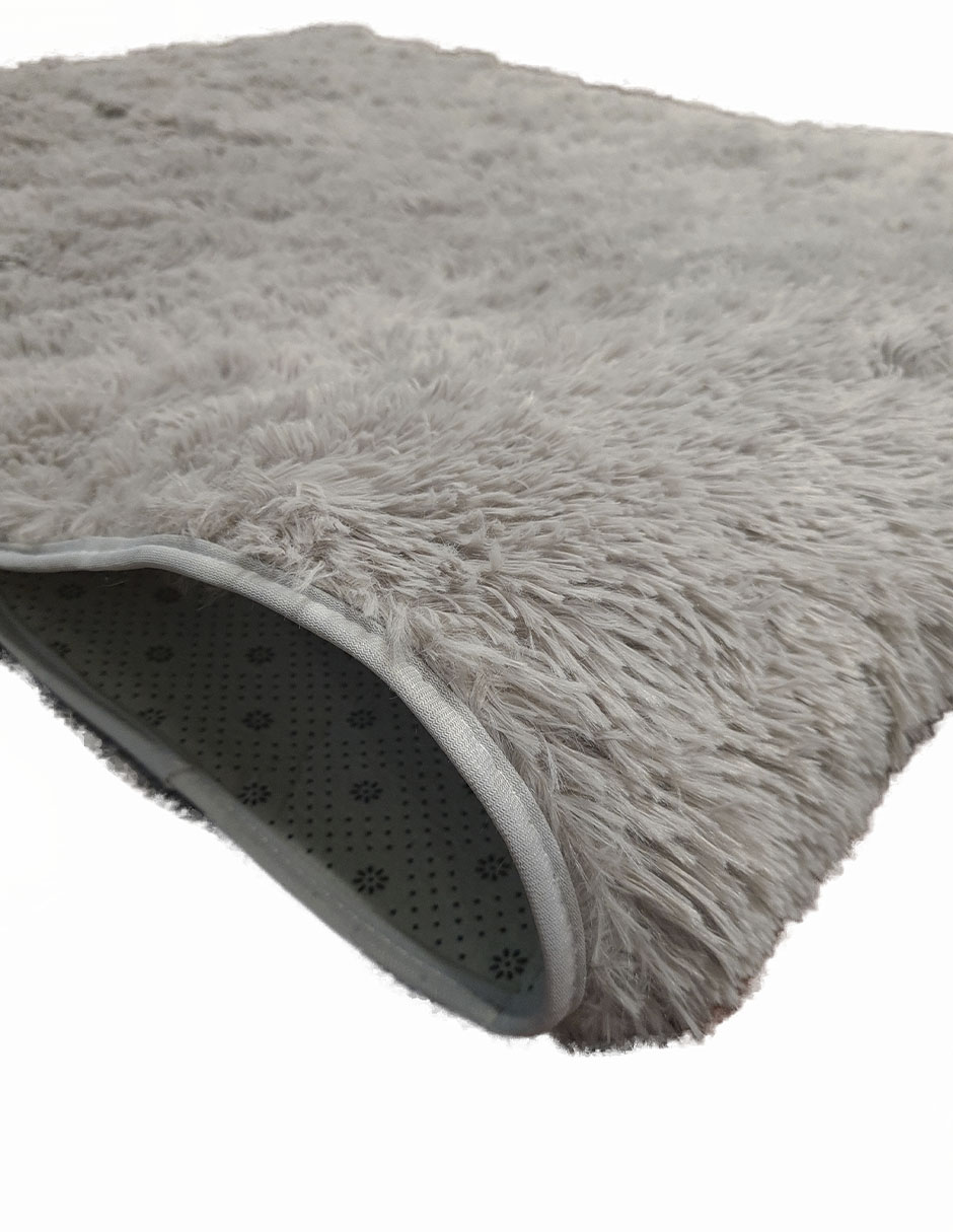 Foto 5 pulgar | Alfombra Gris 170cm X 120 Cm Tapete Oficina