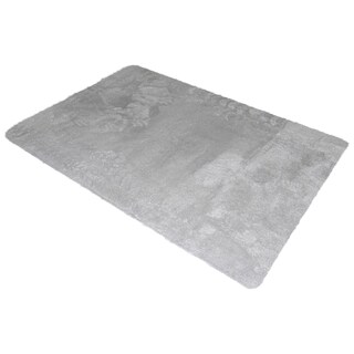 Foto 3 | Tapete Plata De 160 Cm X 110 Cm Para Sala Alfombra